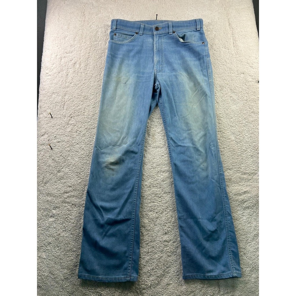 Levis 530 Jeans Mens 34x32 Blue‎ Denim More Room Relaxed Fit Light Wash USA
